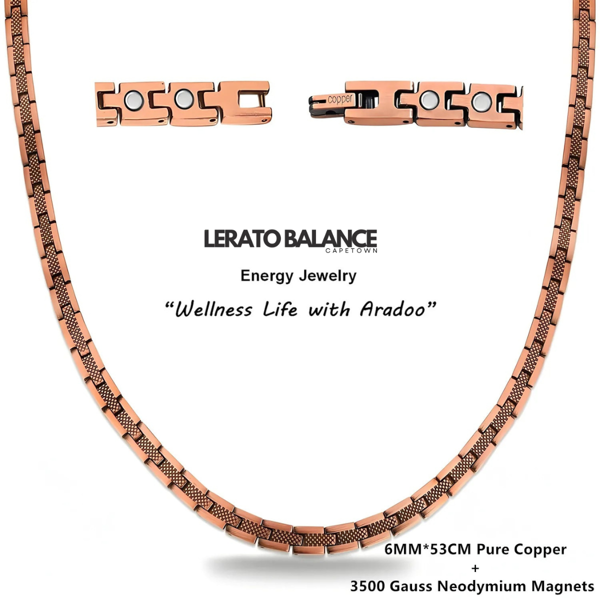 Lerato Balance™ Magnetic Copper Necklace (Women)
