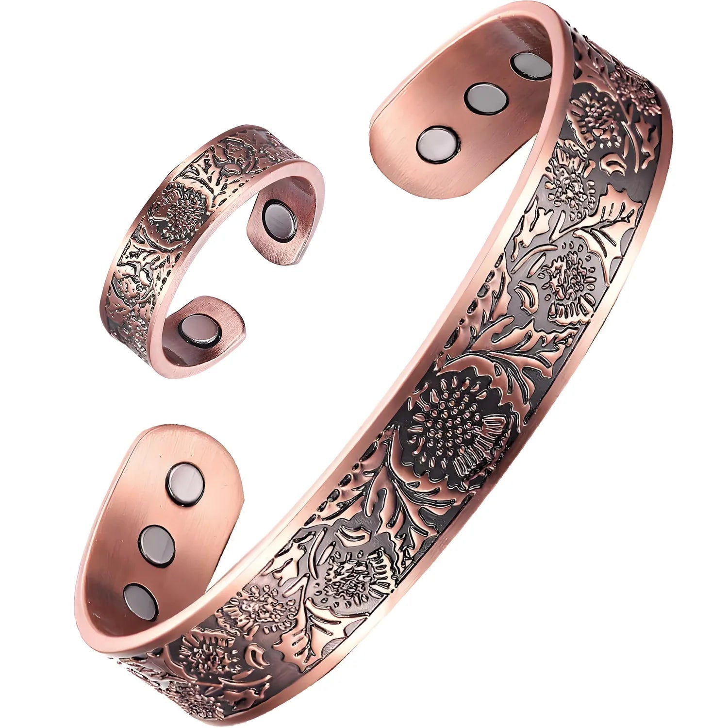 Lerato Balance™ Viking Magnetic Pure Copper With 3500 Gauss Neodymium Magnets (UNISEX)