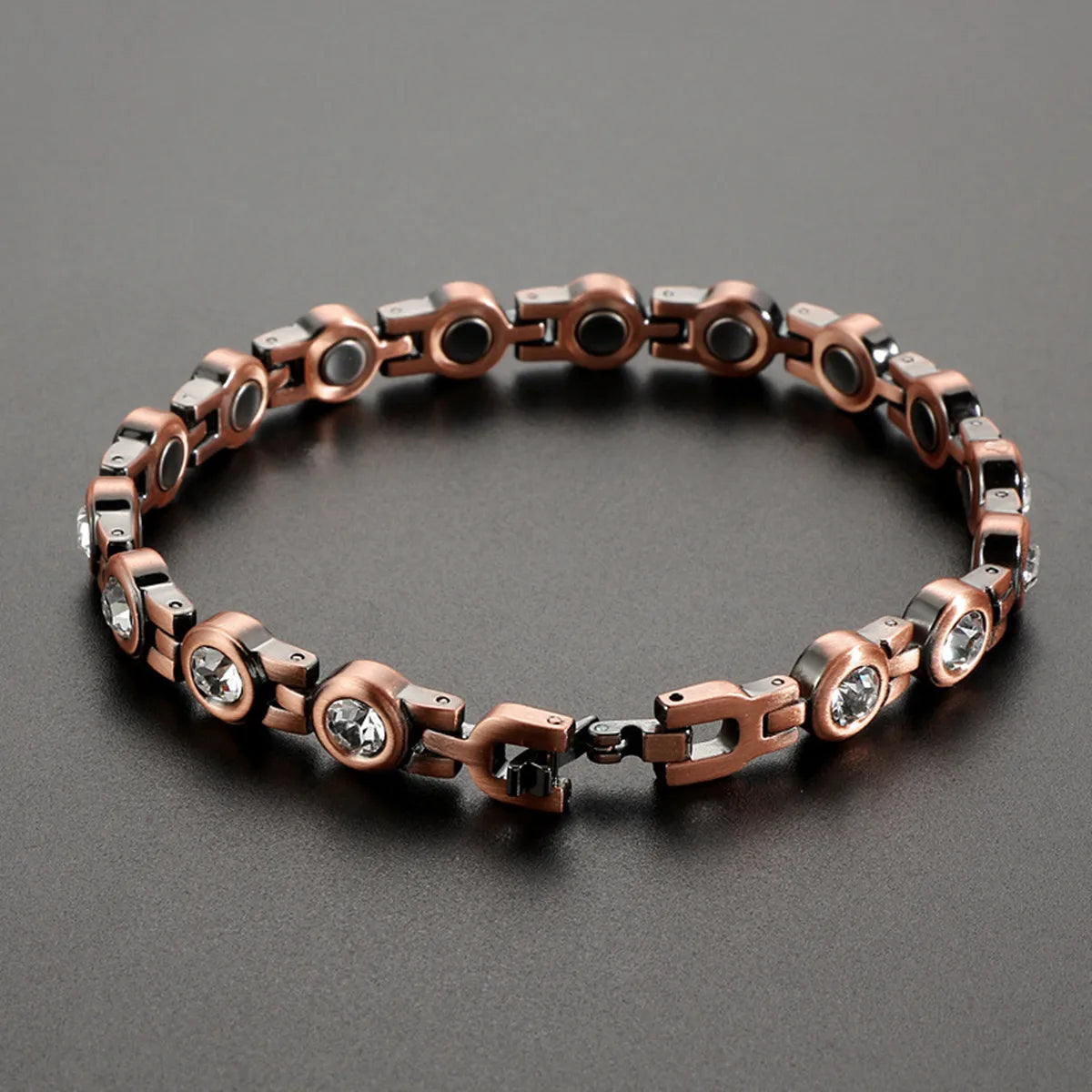 Lerato Balance™ Crystal Copper Magnetic Bracelet (UNISEX)