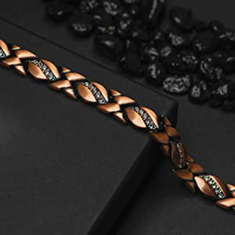 Lerato Balance™ Vintage Magnetic Therapy Pain Relief Copper Bracelet (WOMEN)