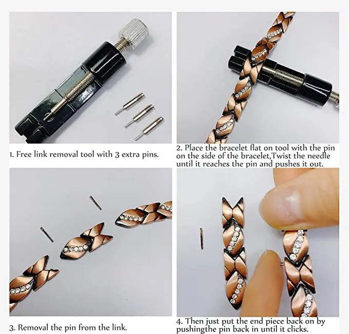 Lerato Balance™ Vintage Magnetic Therapy Pain Relief Copper Bracelet (WOMEN)