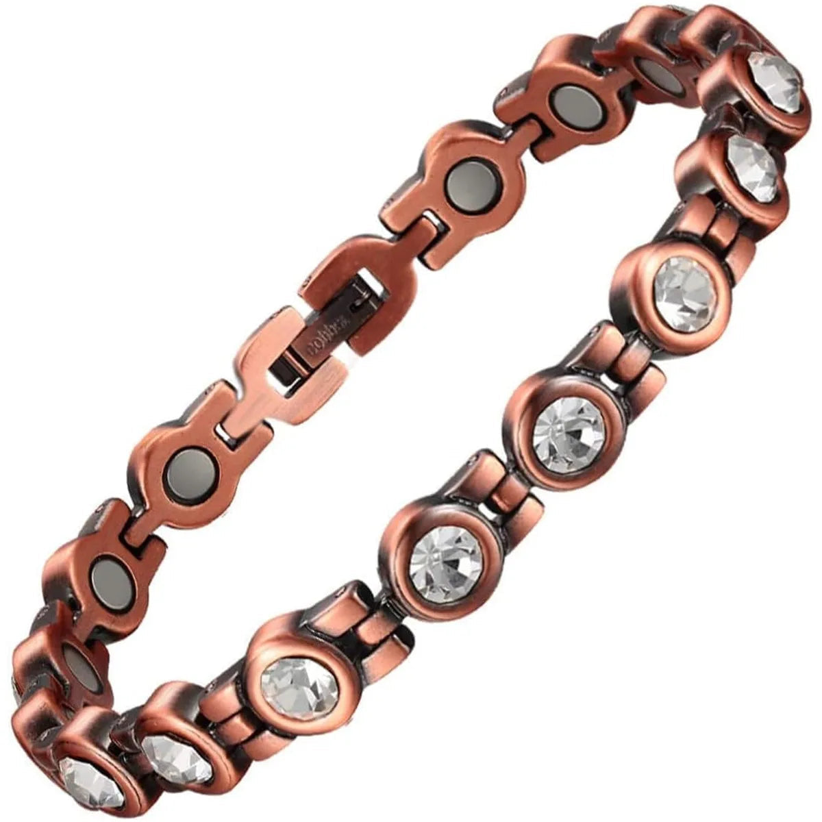 Lerato Balance™ Crystal Copper Magnetic Bracelet (UNISEX)