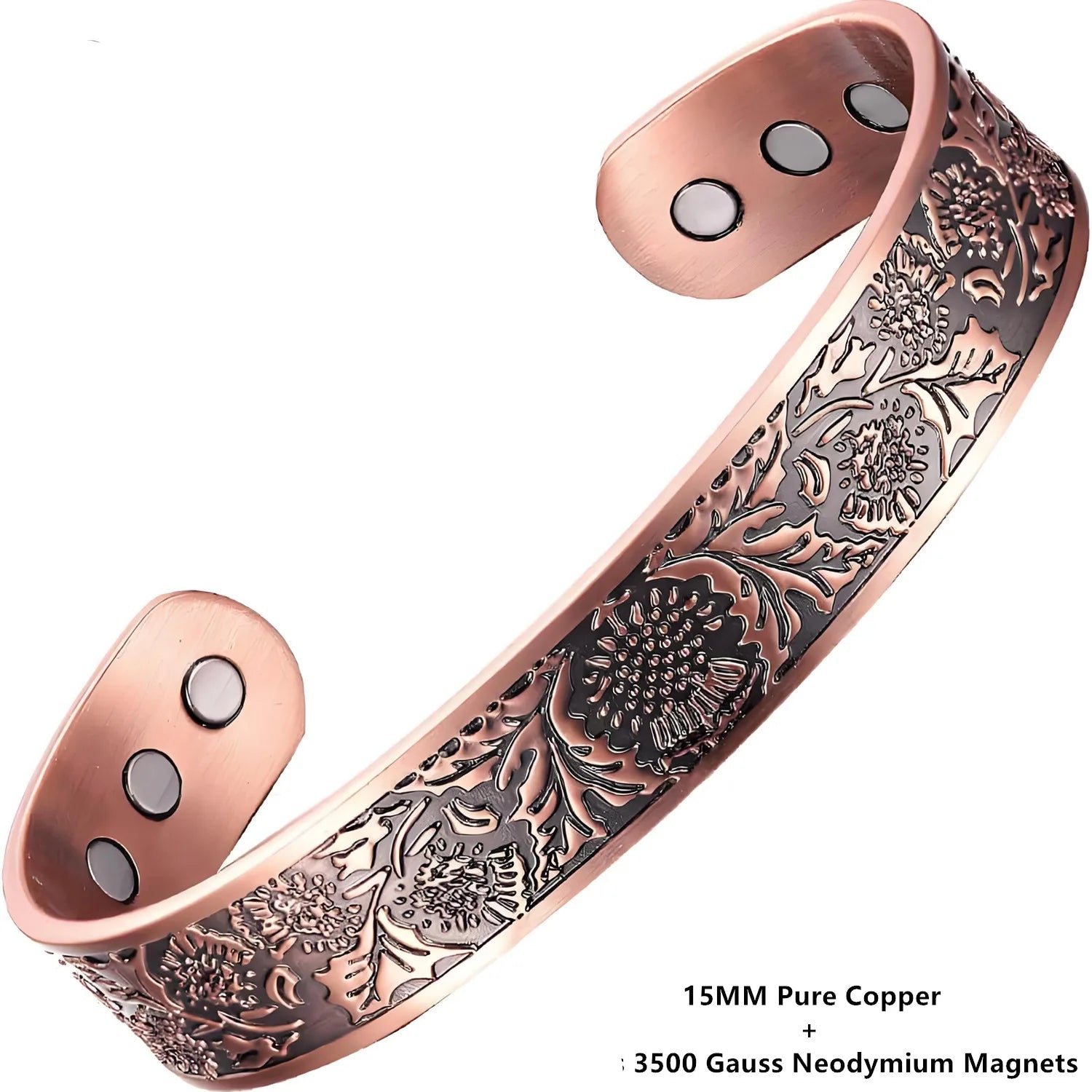 Lerato Balance™ Viking Magnetic Pure Copper With 3500 Gauss Neodymium Magnets (UNISEX)