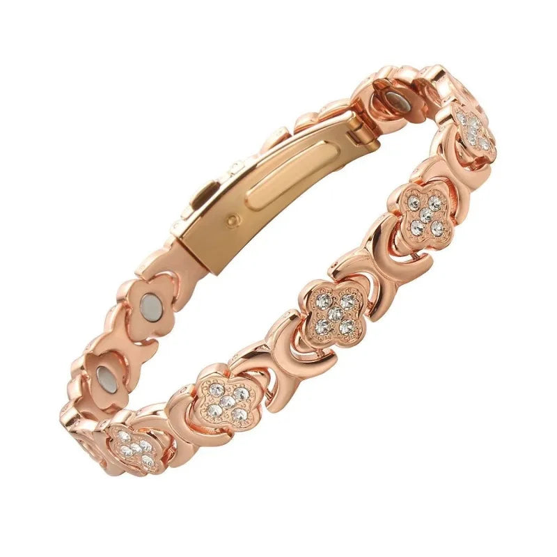 Lerato Balance® Pure Copper Bracelet Four-Leaf Harmony (Women)